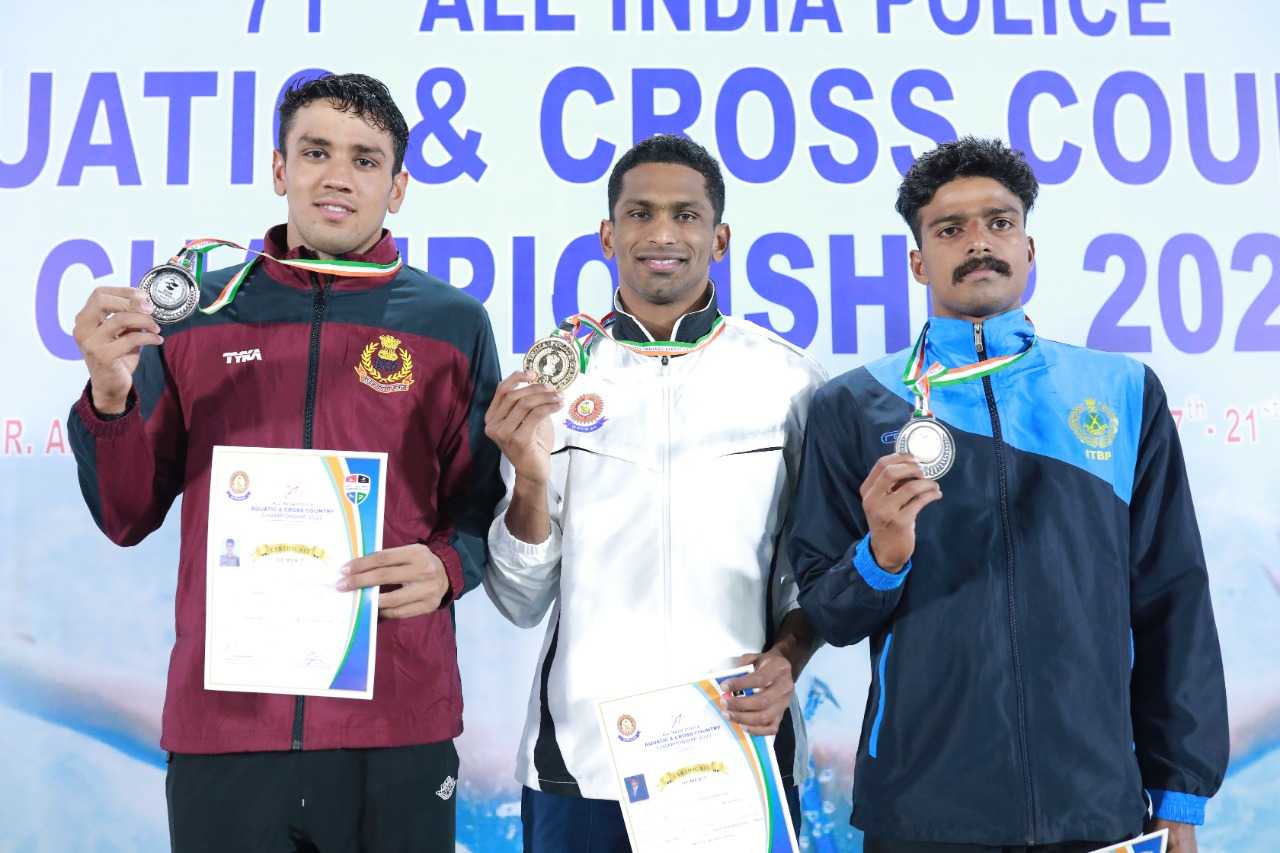 71st All India Police  Aquatic & Cross Country Championship 2022 at Pirappancode TVPM
