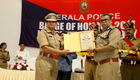  Badge of Honour awards and Commendation Certificate given away for police personnel 